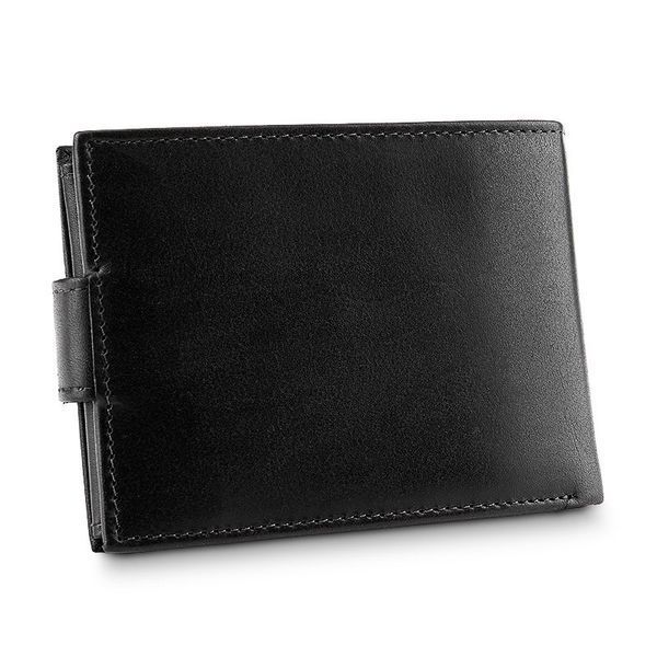 Чоловічий шкіряний гаманець Betlewski з RFID 12 х 9 х 3 (BPM-VTCG-60) - чорний BPM-VTCG-60 фото